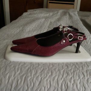 Terry Lewis Slingback Heel Size 8 1/2